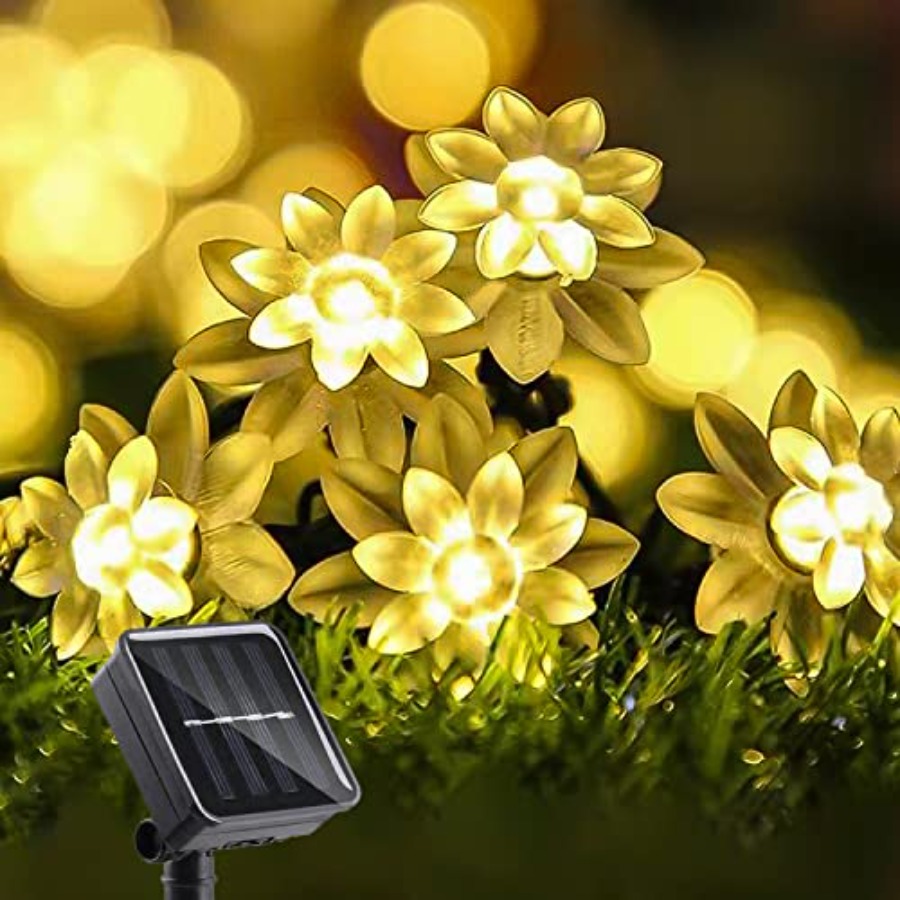 Solar Flower String Lights Out - Led Fairy String Lights recensie en prijs