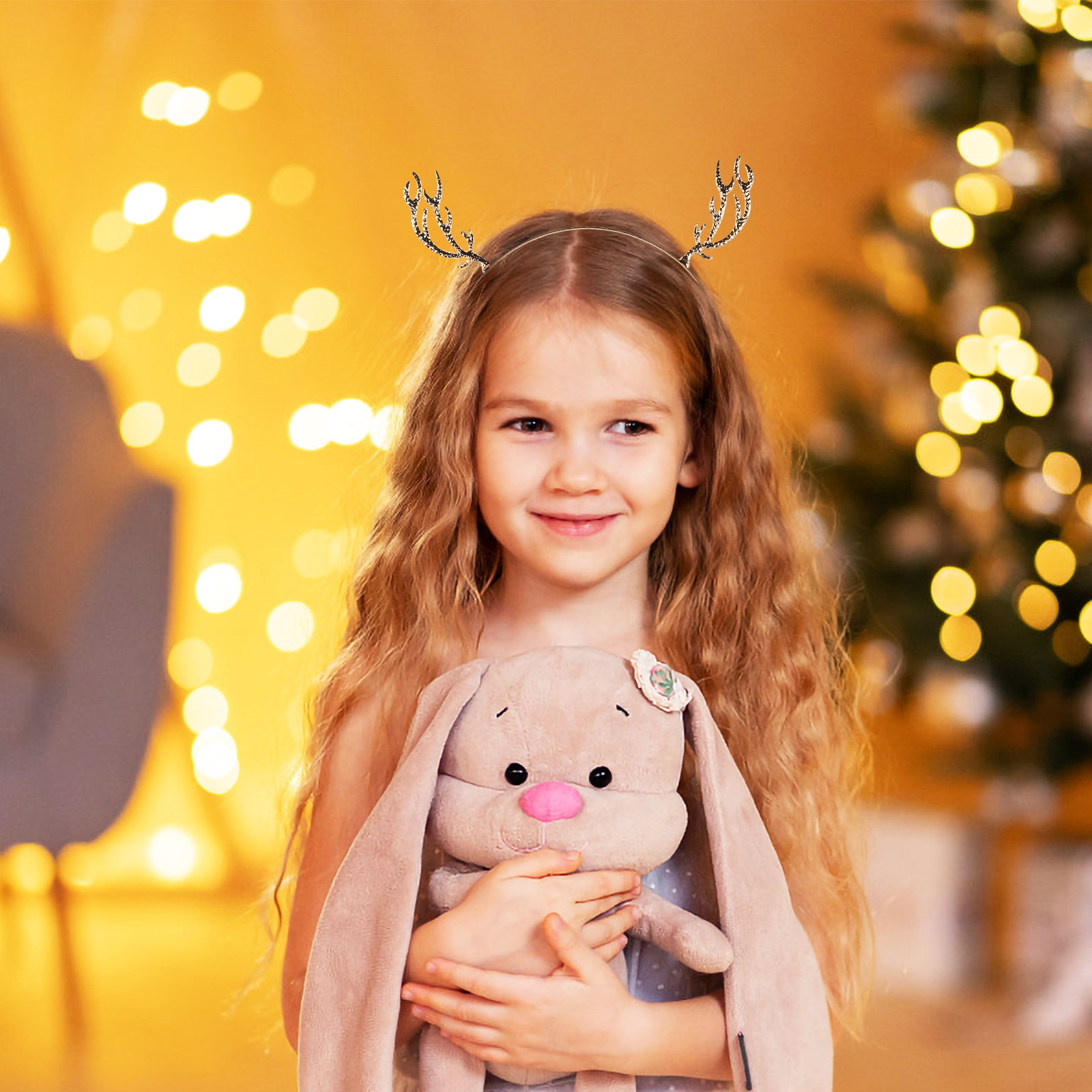 Christmas Antler Headband Rein - Reindeer Antlers Headband recensie en prijs