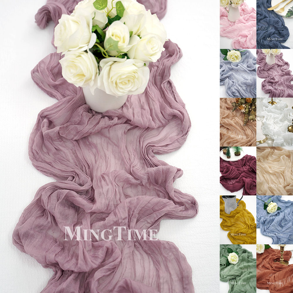 Crinkle Table Runner Gauze Sem - Christmas Table Runner recensie en prijs