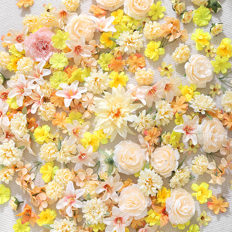 20/50Pcs Mix Yellow Artificial - Christmas Wreath Fake recensie en prijs