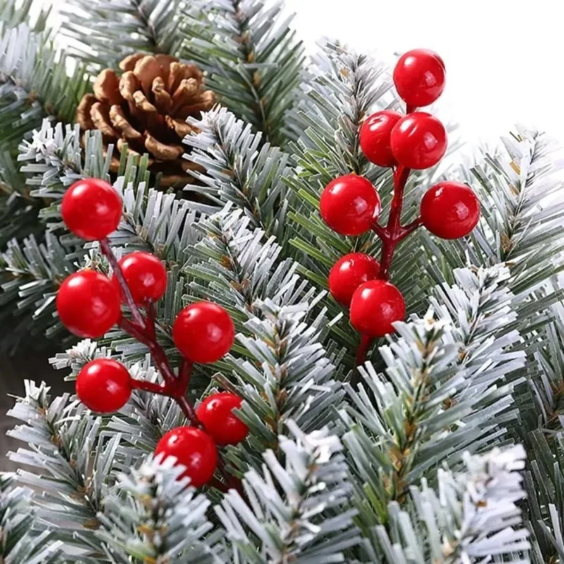 100/5PCS Artificial Red Berrie - Christmas Wreath Fake recensie en prijs