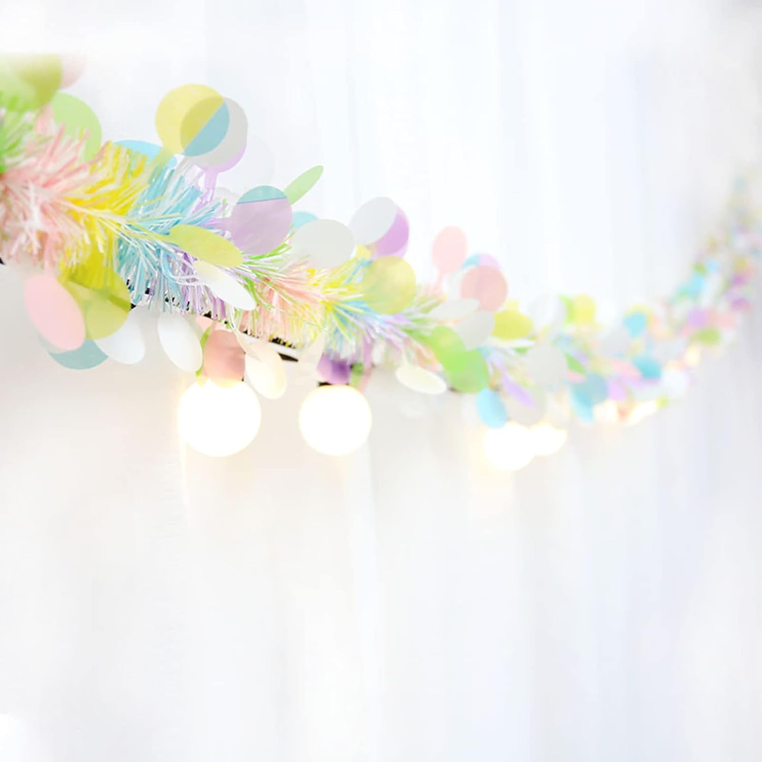 4pc Easter Tinsel Garlands Col - Tinsel Garland Decoration recensie en prijs